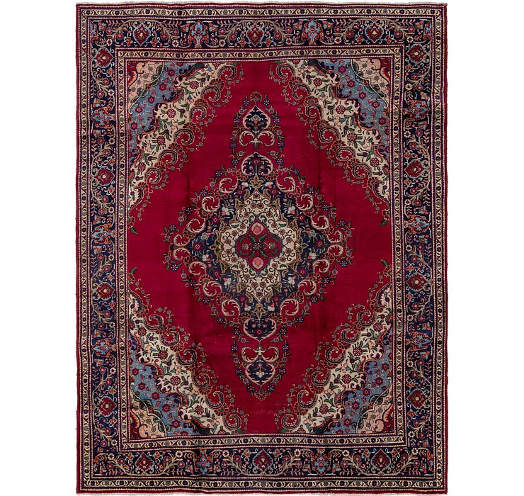 9' 4 x 12' 4 Tabriz Persian Rug