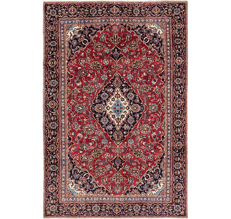6' x 9' Kashan Persian Rug