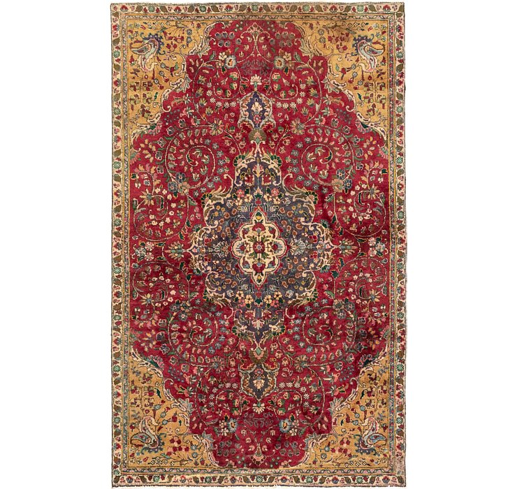 5' x 8' 5 Tabriz Persian Rug