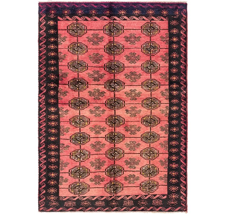 3' 5 x 4' 10 Torkaman Persian Rug