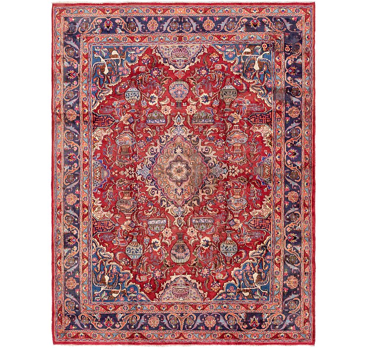 9' 9 x 12' 6 Kashmar Persian Rug