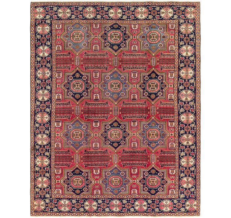 9' 6 x 12' 2 Tabriz Persian Rug