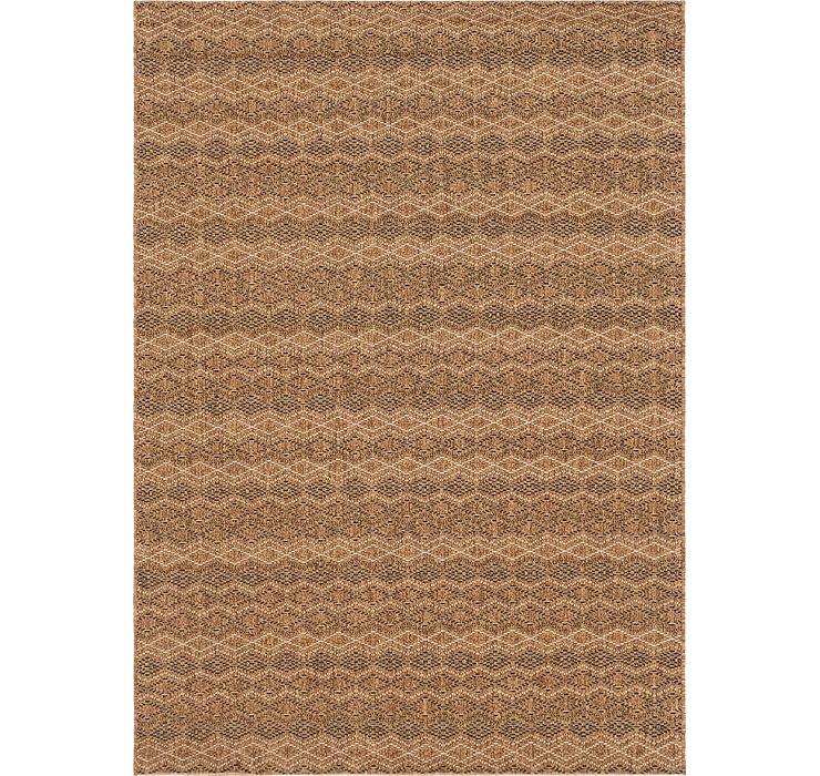 5' 2 x 7' 2 Outdoor Border Rug