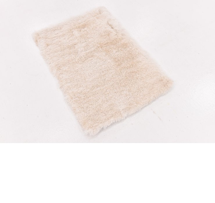 2' x 3' Luxe Solid Shag Rug