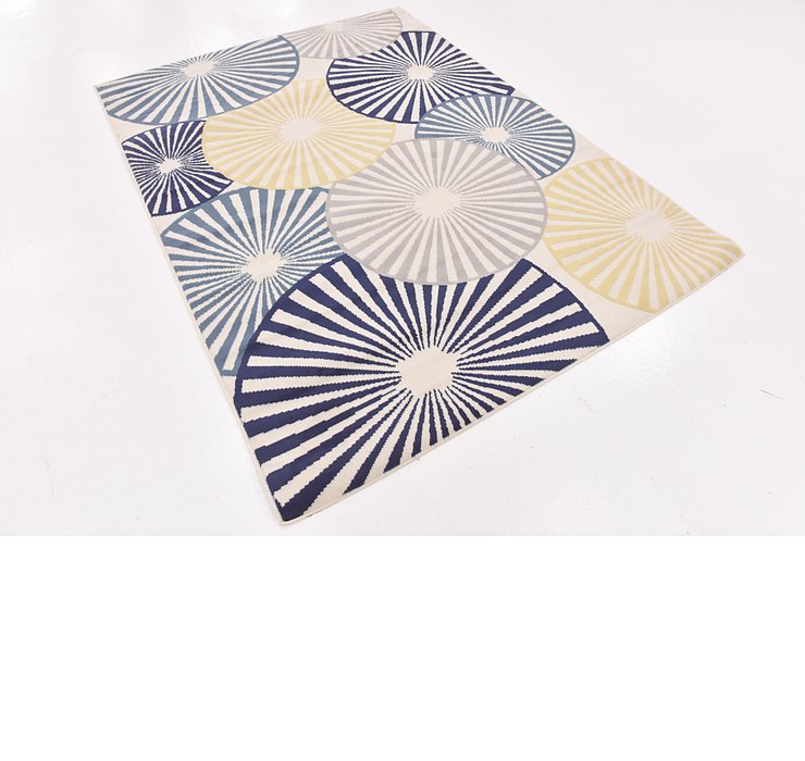 5' 4 x 7' 3 Reproduction Gabbeh Rug