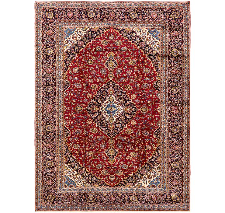 9' 10 x 13' 5 Kashan Persian Rug