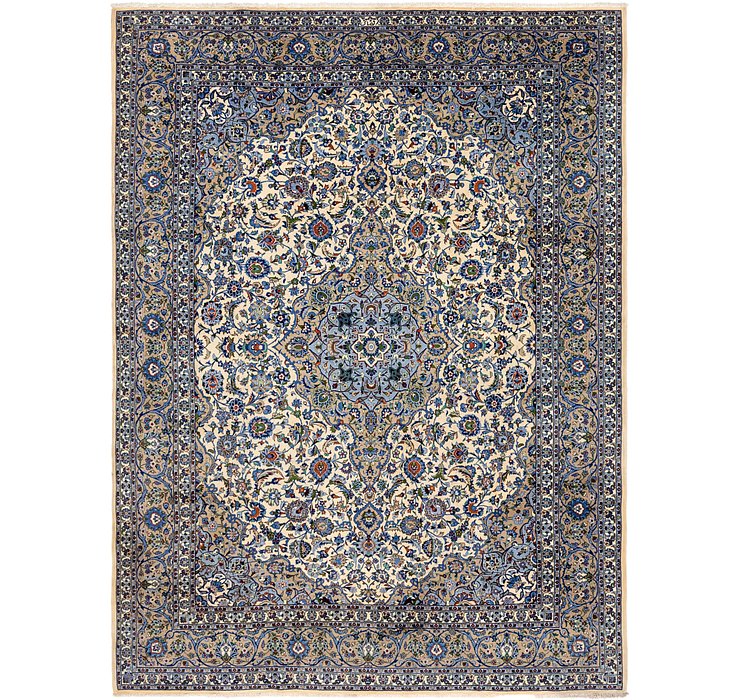 9' 9 x 12' 10 Kashan Persian Rug
