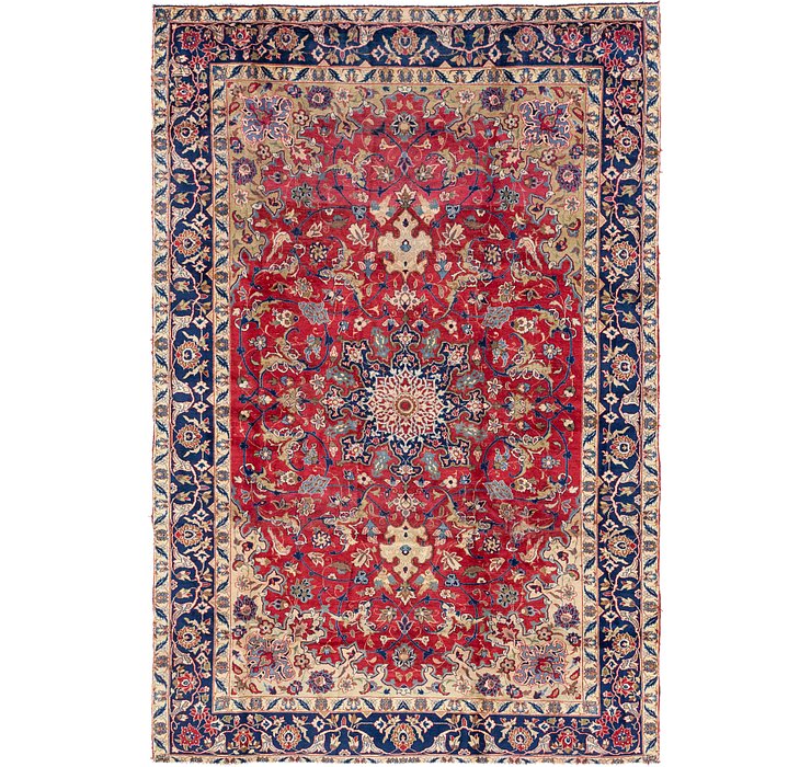 7' 3 x 10' 9 Isfahan Persian Rug
