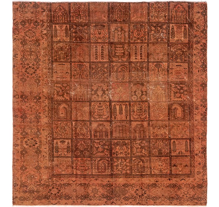 9' 8 x 10' 5 Ultra Vintage Persian S...