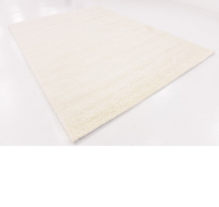 8' x 11' Solid Shag Rug