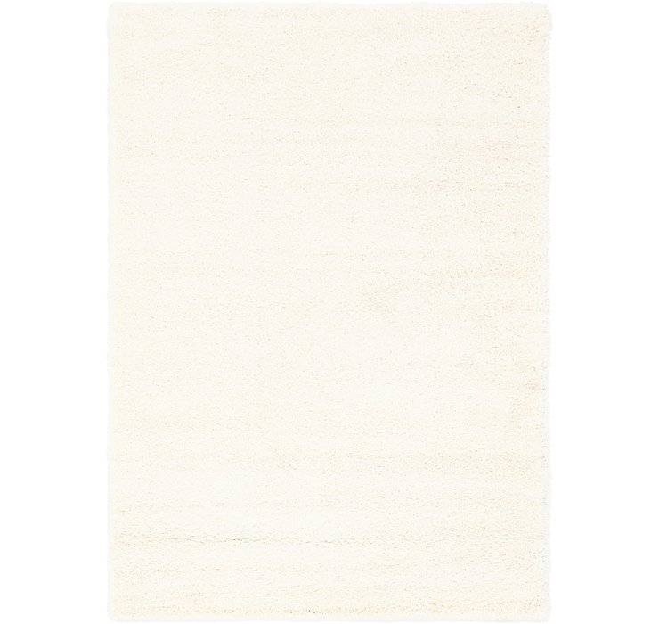 8' x 11' Solid Shag Rug