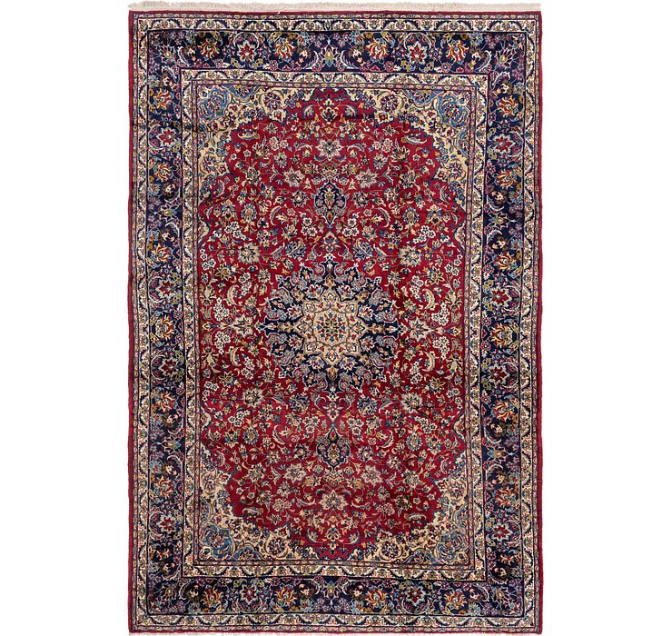9' 10 x 14' 9 Isfahan Persian Rug