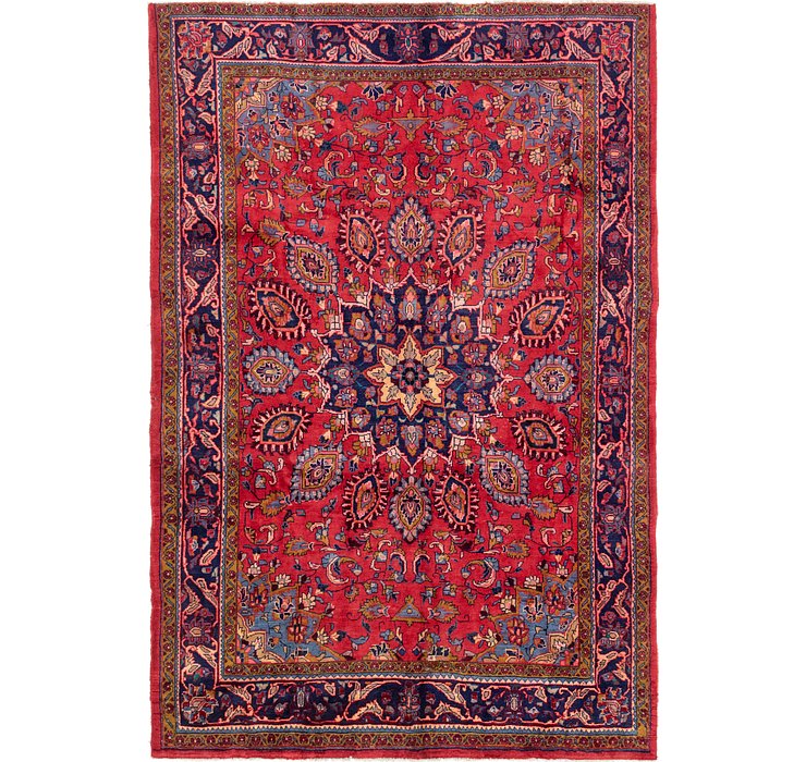 7' 2 x 10' 7 Golpayegan Persian Rug