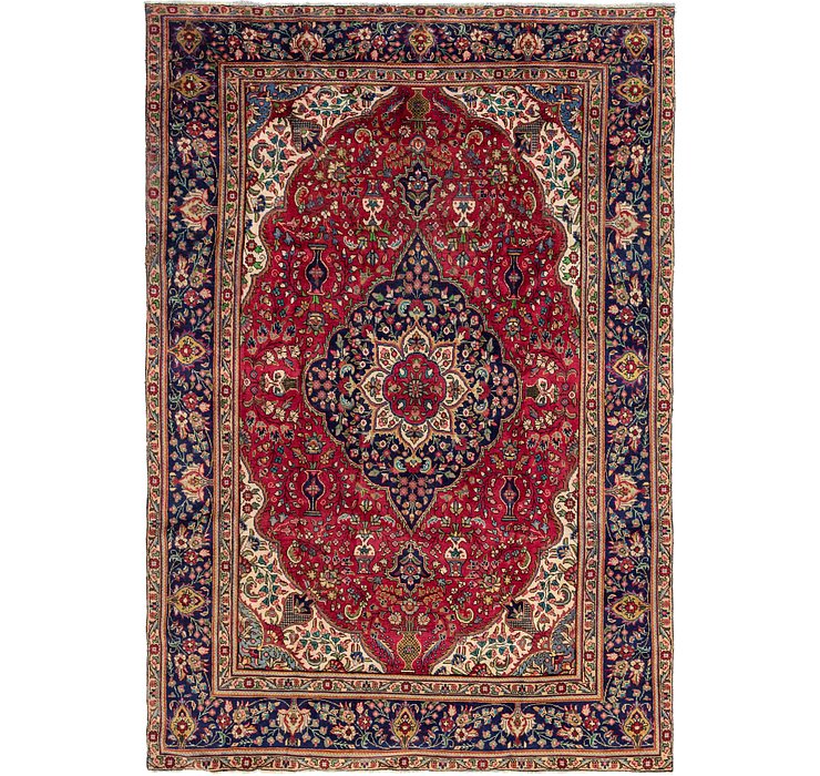8' x 11' 5 Tabriz Persian Rug