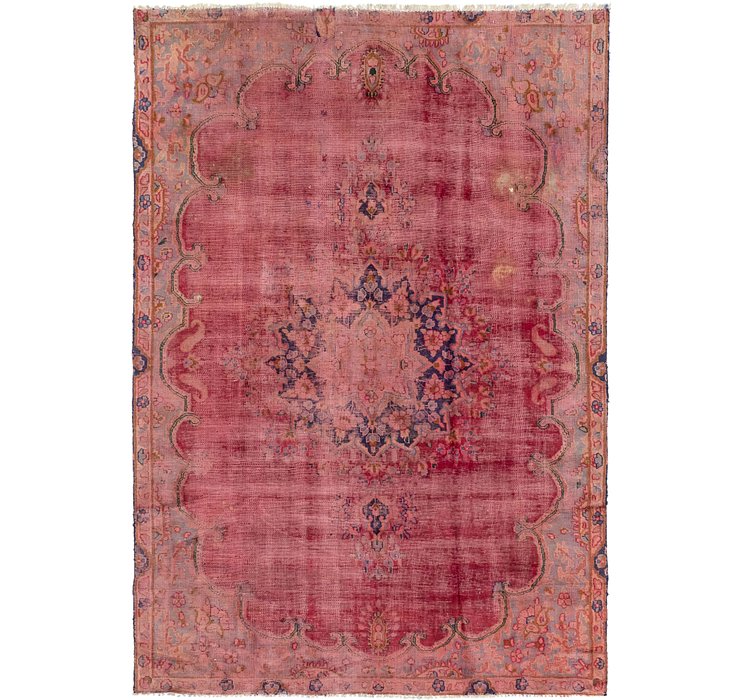 7' x 10' 7 Tabriz Persian Rug