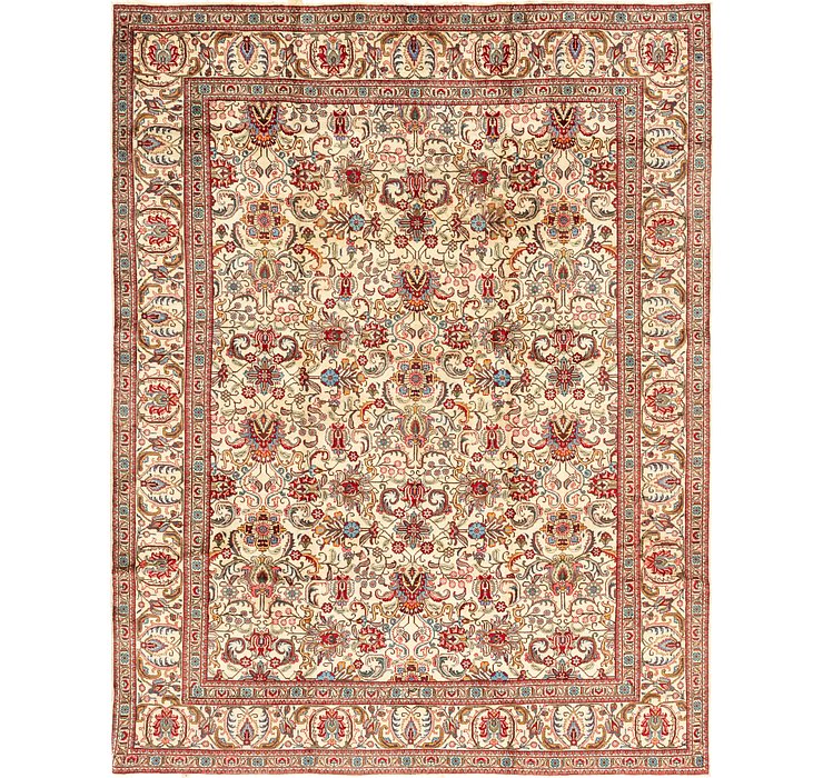 9' 8 x 12' 6 Tabriz Persian Rug