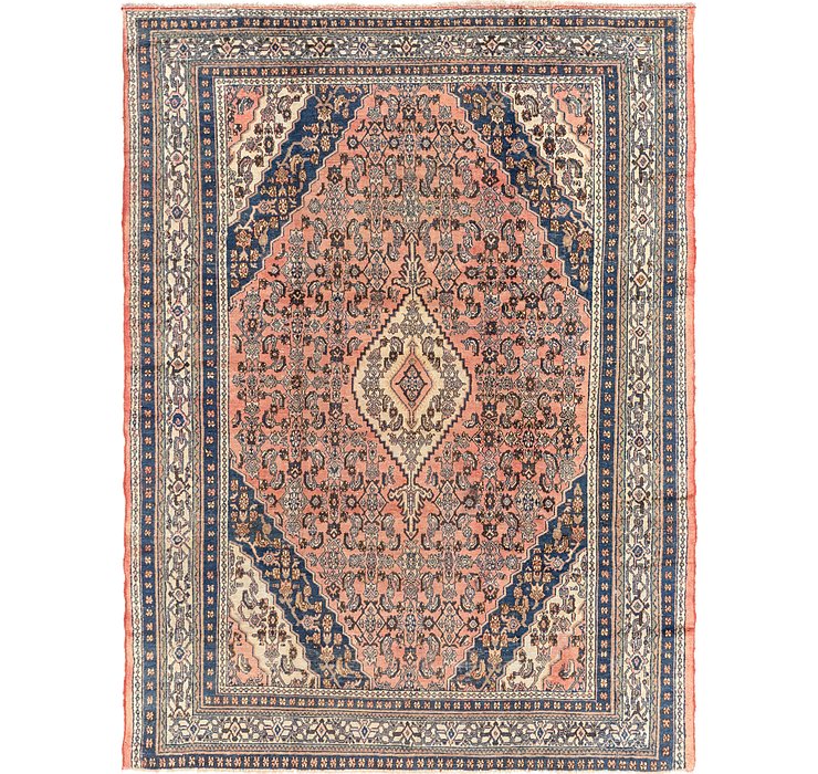8' 10 x 11' 6 Hamedan Persian Rug