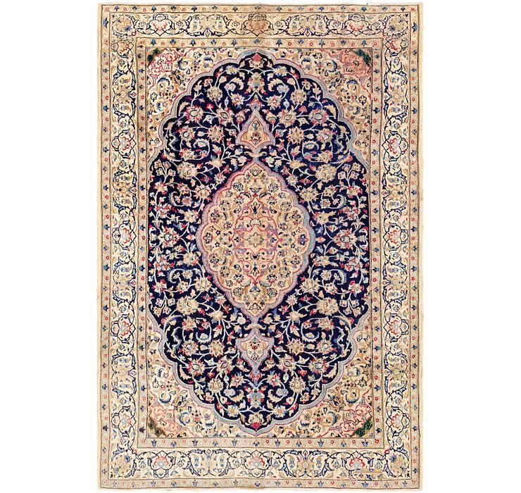 6' 6 x 10' Nain Persian Rug