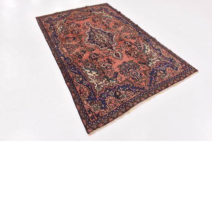 HandKnotted 5' x 8' Hamedan Persian Rug
