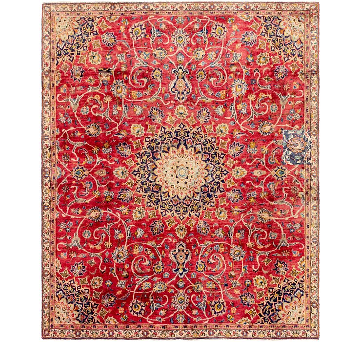 7' 3 x 8' 10 Kashmar Persian Rug