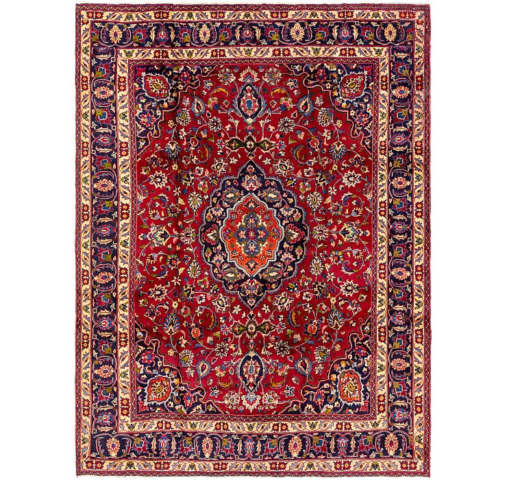 9' 2 x 12' 3 Mashad Persian Rug