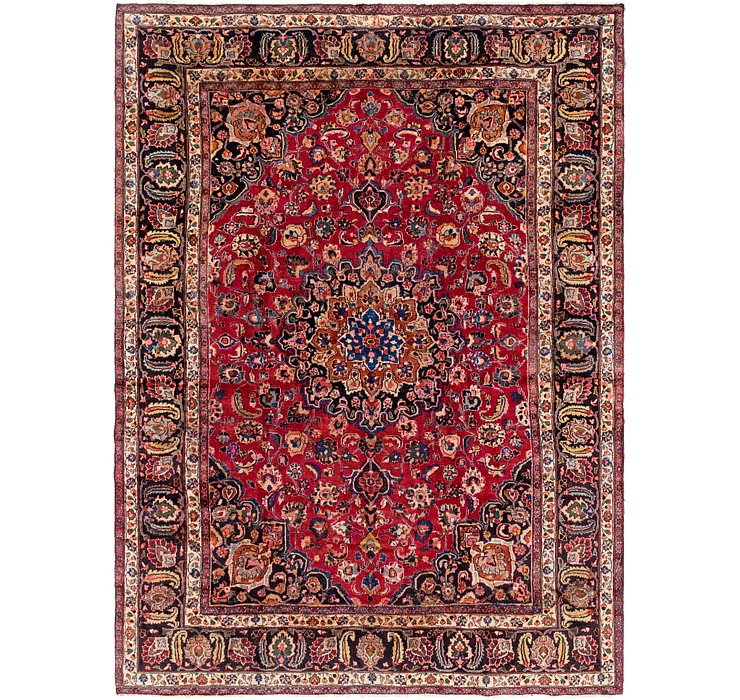 8' x 11' 2 Mashad Persian Rug