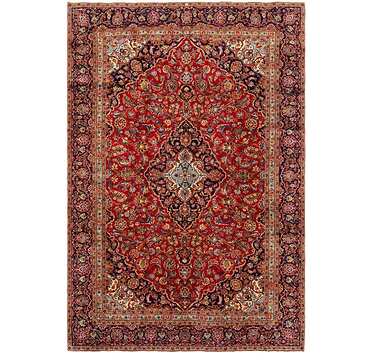 7' 4 x 10' 10 Kashan Persian Rug