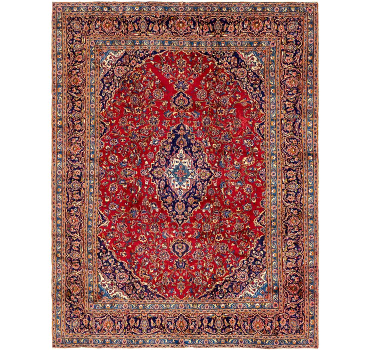 9' 5 x 12' 5 Kashan Persian Rug