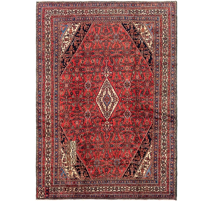 8' 5 x 12' Hamedan Persian Rug