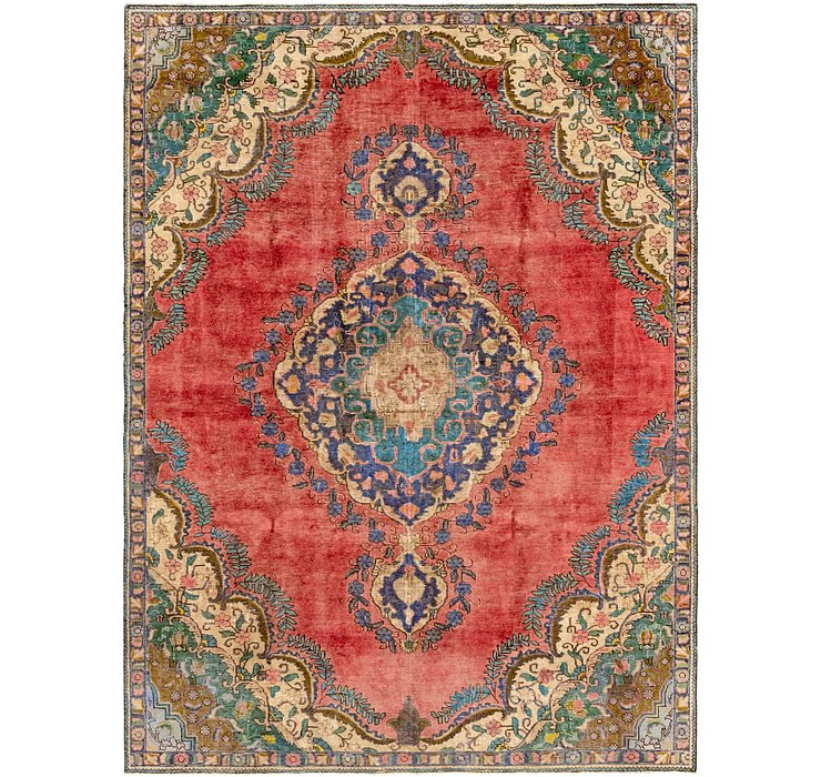 7' 4 x 9' 10 Tabriz Persian Rug