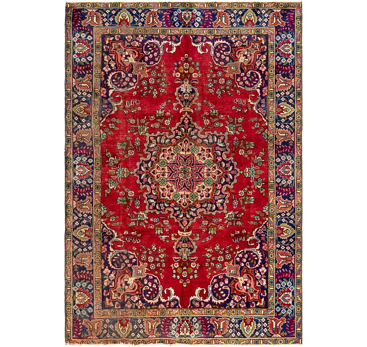 6' 6 x 9' 6 Tabriz Persian Rug