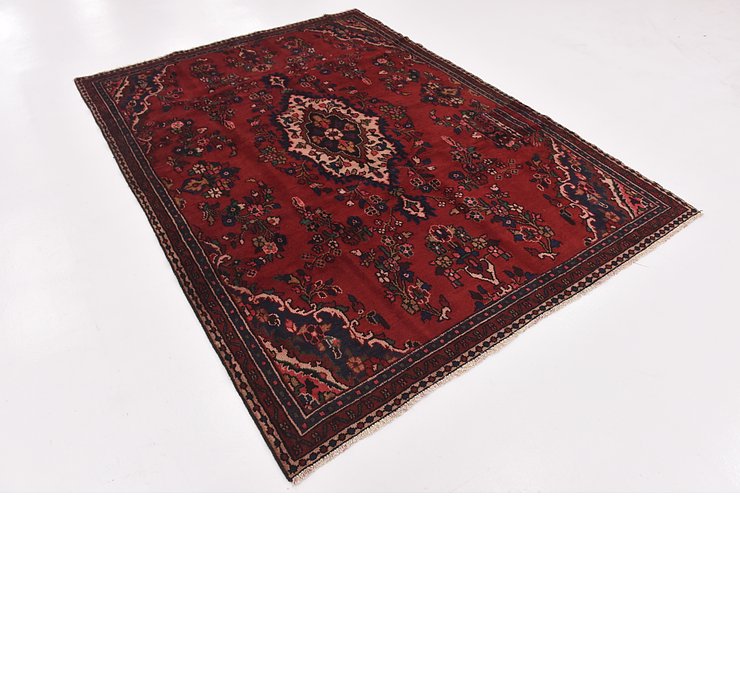 HandKnotted 6' x 8' 6 Hamedan Persian Rug