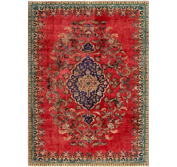 7' 2 x 10' Tabriz Persian Rug