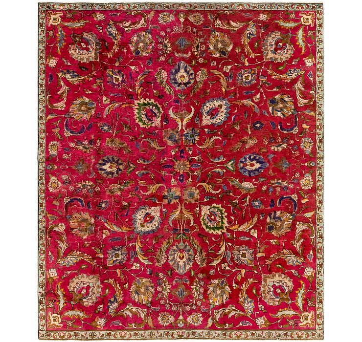 7' 6 x 9' Tabriz Persian Rug