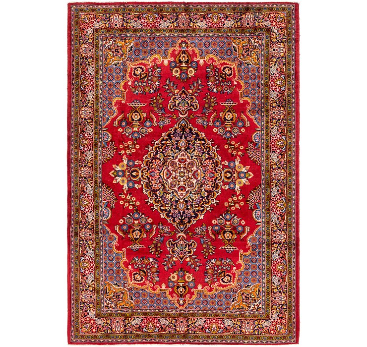 7' x 11' Golpayegan Persian Rug