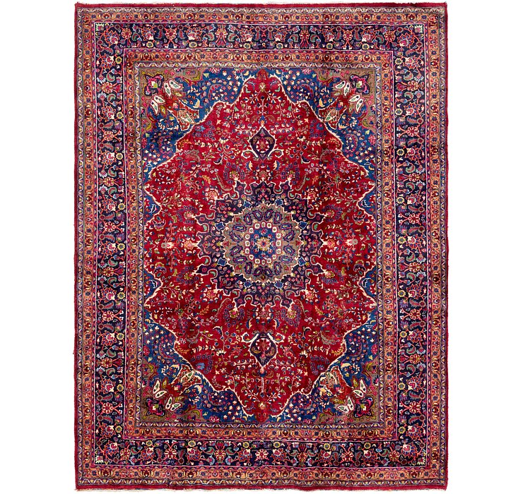 9' 9 x 12' 6 Mashad Persian Rug