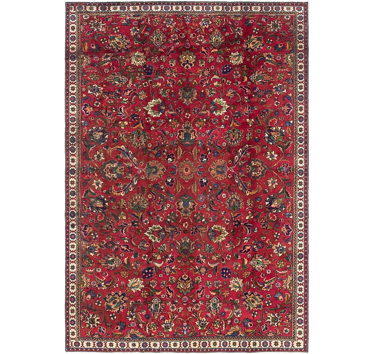 7' 2 x 10' 9 Tabriz Persian Rug