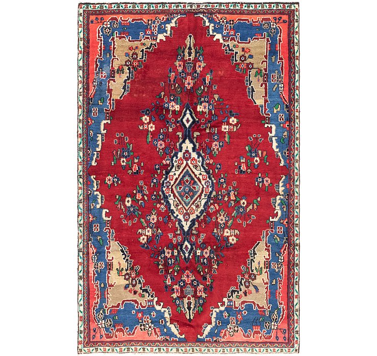 5' 9 x 9' 4 Hamedan Persian Rug