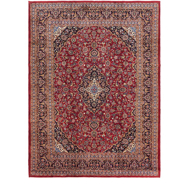 9' 6 x 13' Mashad Persian Rug