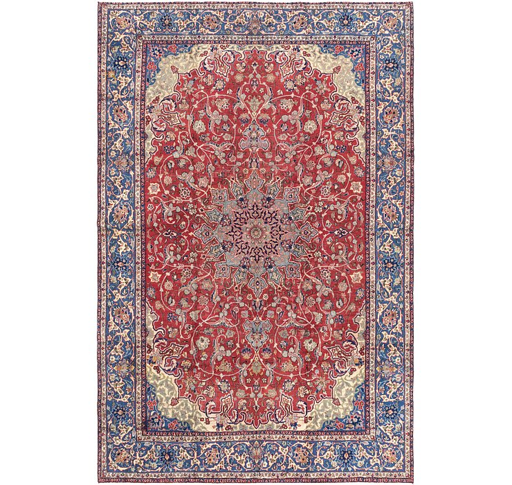 9' 6 x 14' 7 Isfahan Persian Rug