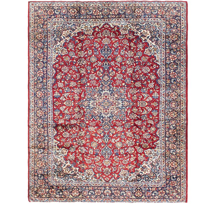 9' 7 x 12' 2 Isfahan Persian Rug