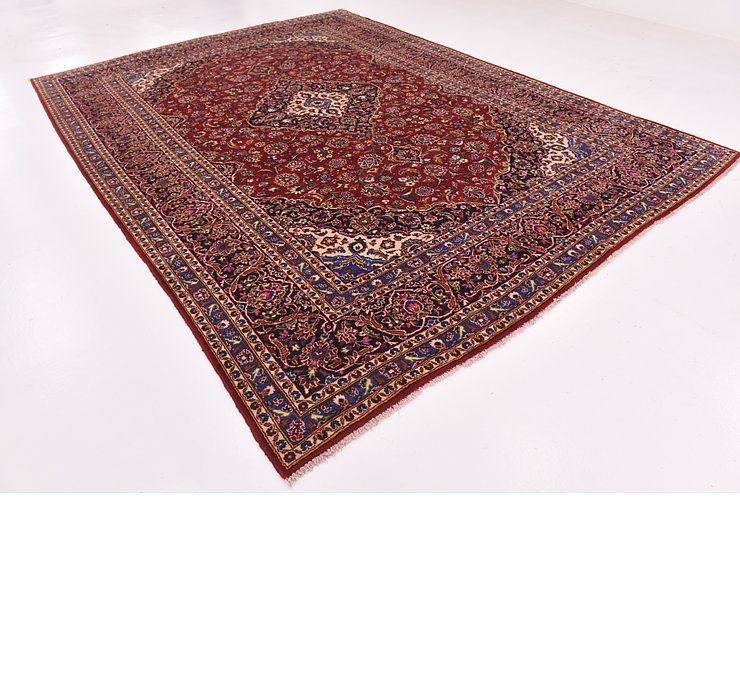 9' 8 x 13' Kashan Persian Rug