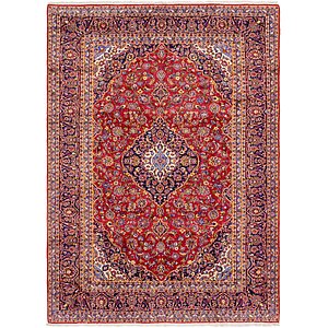 9' 6 x 13' 2 Kashan Persian Rug