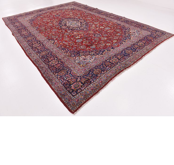 9' 9 x 13' 4 Kashan Persian Rug