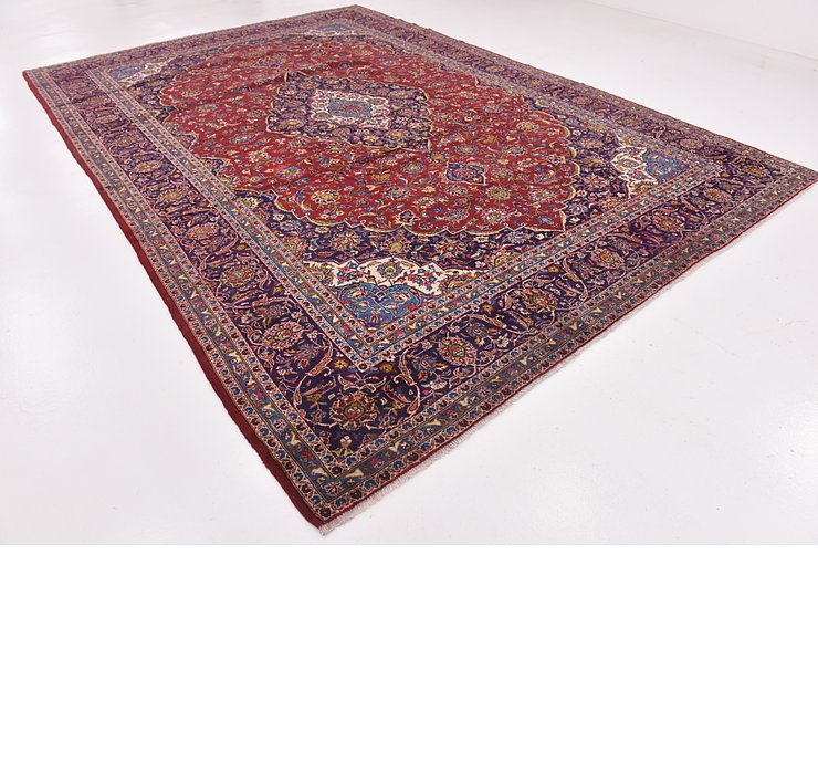 9' 9 x 14' Kashan Persian Rug