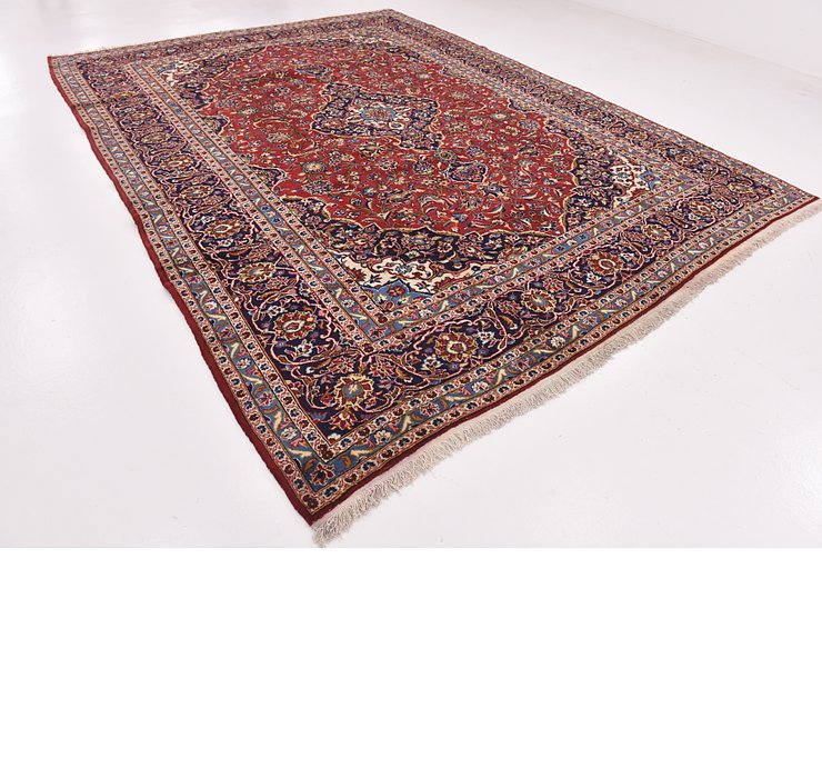 9' 9 x 13' Kashan Persian Rug