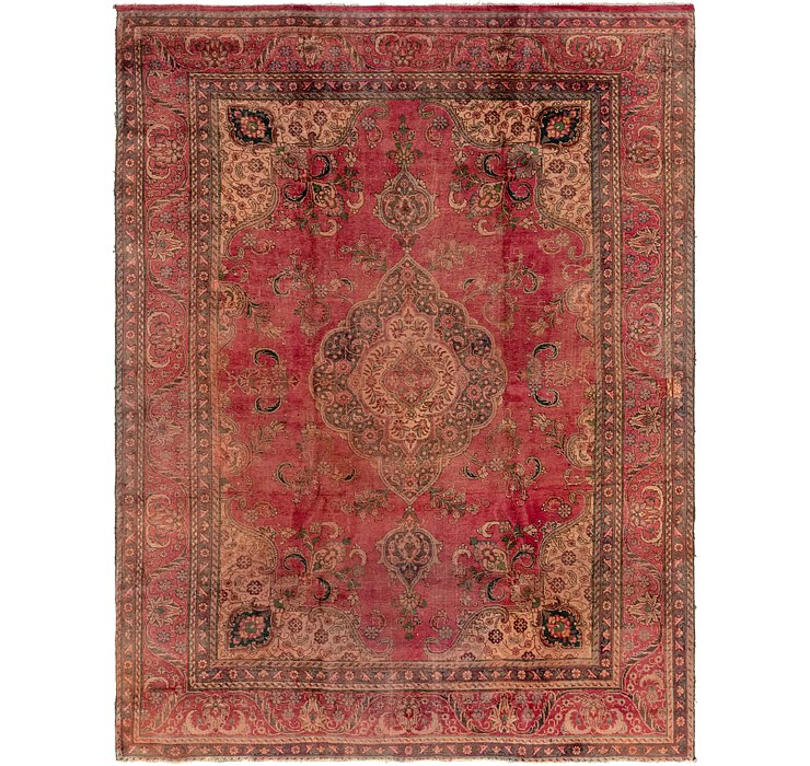 9' 7 x 12' 9 Tabriz Persian Rug