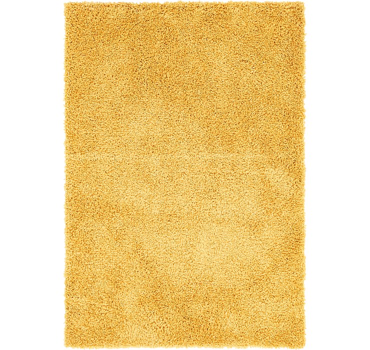 5' 3 x 7' 7 Solid Shag Rug