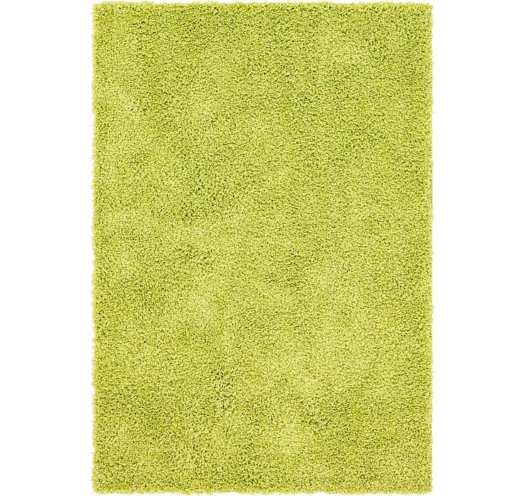 5' 2 x 7' 7 Solid Shag Rug