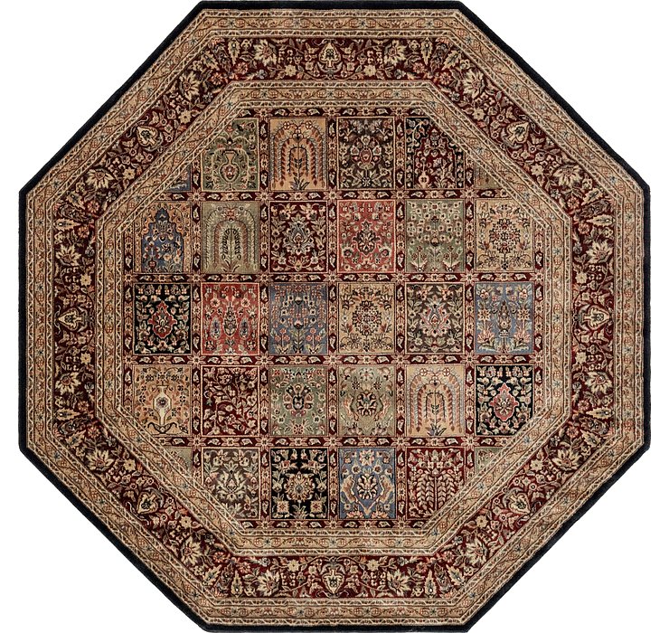 7' 8 x 7' 9 Isfahan Design Octagon ...